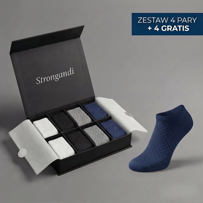 STRONGANDI | SKARPETKI  Z WYSOKIEJ JAKOŚCI WŁÓKNA BAMBUSOWEGO