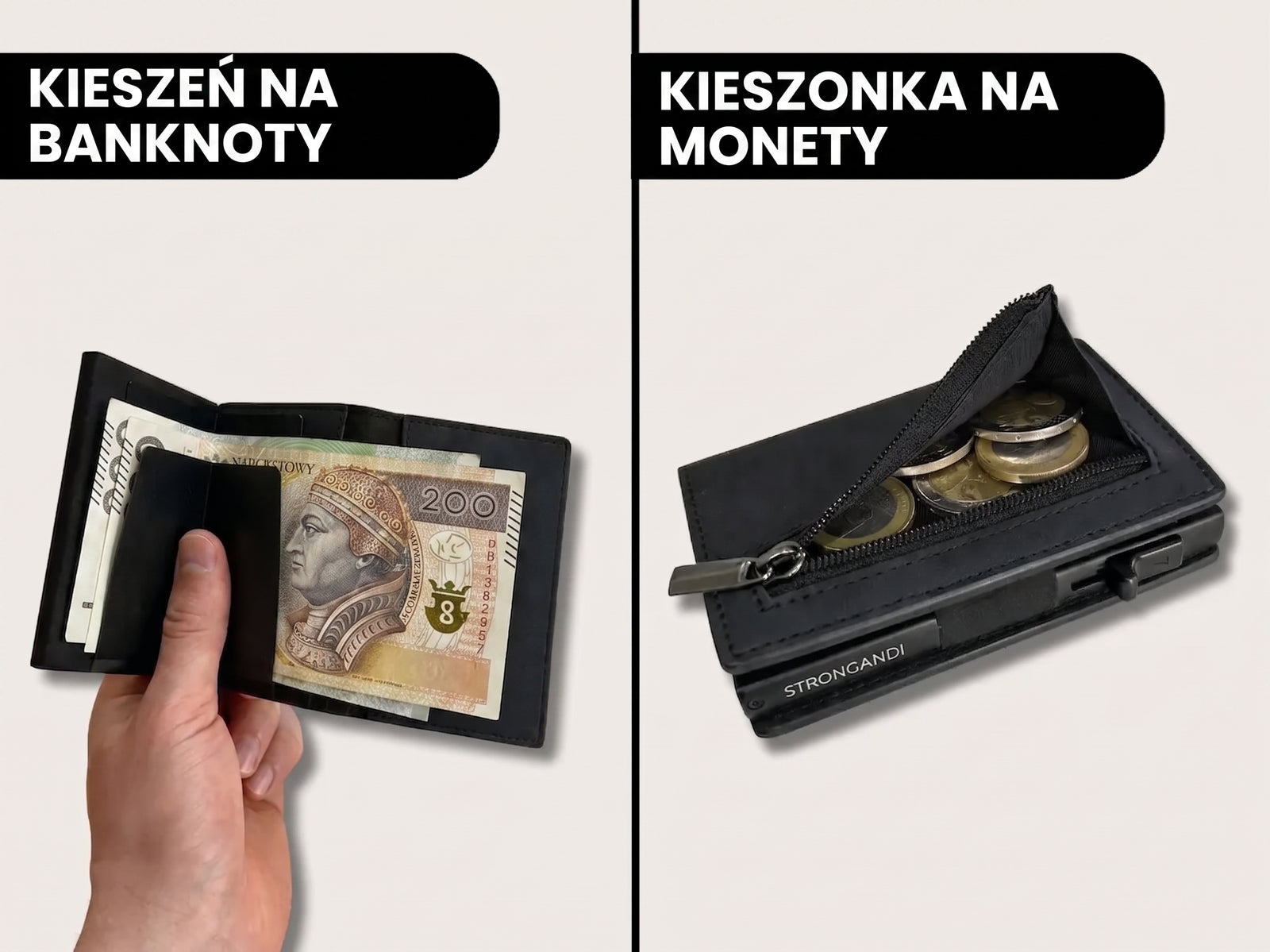 Ponieważ zostawia miejsce na gotówkę