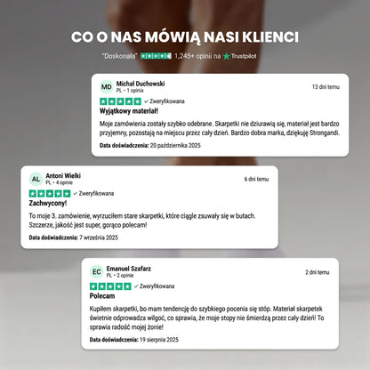 STRONGANDI | SKARPETKI  Z WYSOKIEJ JAKOŚCI WŁÓKNA BAMBUSOWEGO